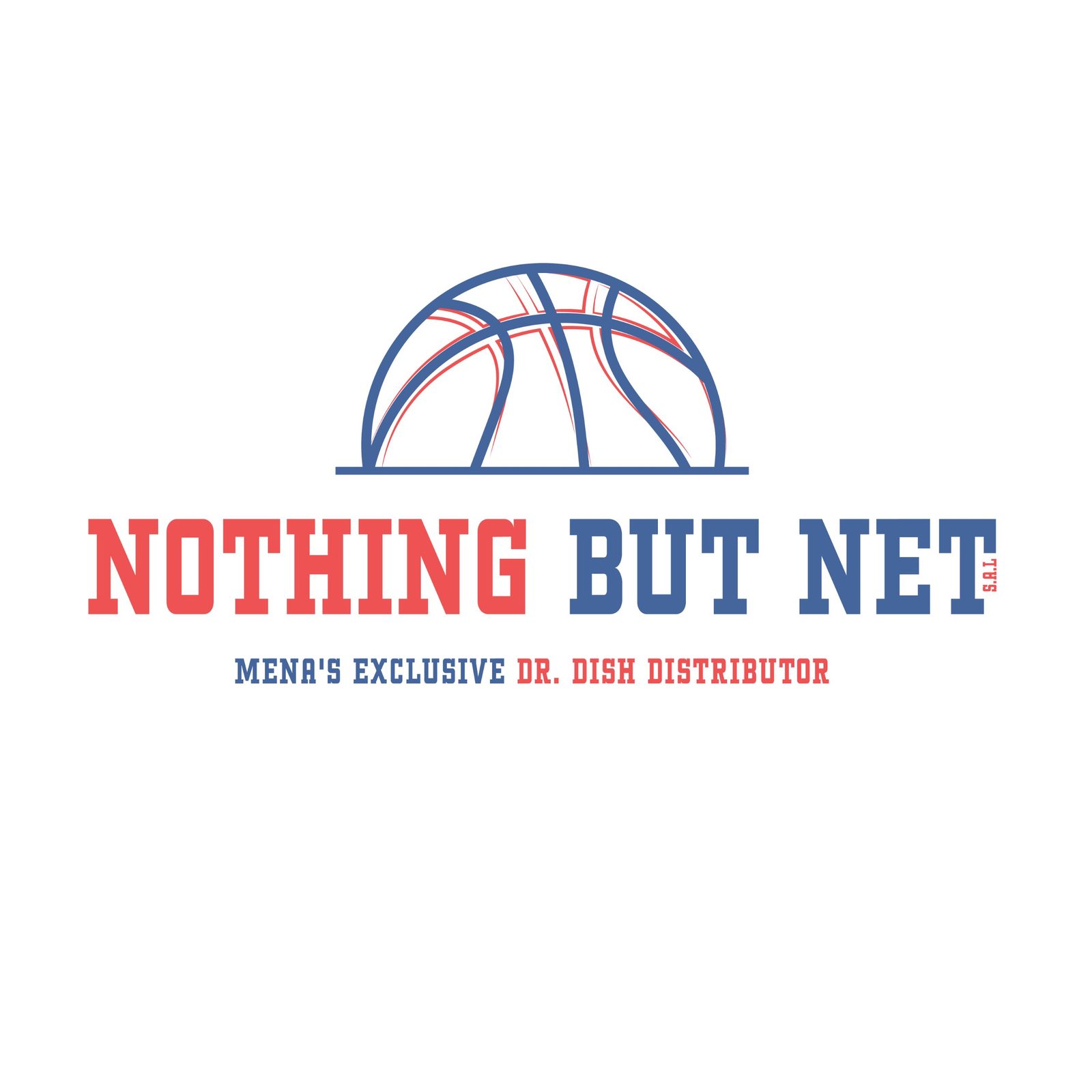 Nothing But Net logo, MENA's exclusive Dr. Dish distributor
